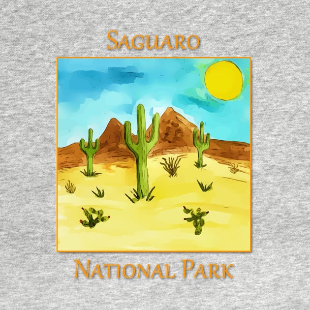 Saguaro National Park by WelshDesigns